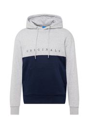 JACK & JONES Felpa 'COPENHAGEN'  navy / grigio sfumato