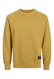 JACK & JONES Pullover 'FADED'  giallo / nero