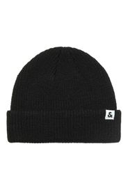 JACK & JONES Cappello  nero / bianco