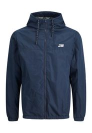 JACK & JONES Giacca di mezza stagione 'DOVER'  navy / bianco