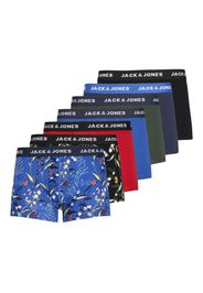 JACK & JONES Boxer  blu reale / abete / rosso / bianco