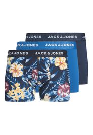 JACK & JONES Boxer 'Fiesta'  navy / blu reale / verde scuro / offwhite