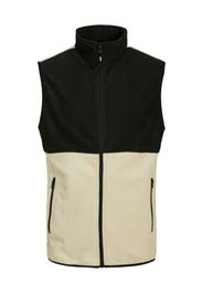 JACK & JONES Gilet  beige / nero