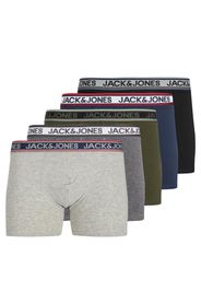 JACK & JONES Boxer 'VANCE'  blu scuro / grigio / grafite / oliva