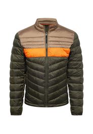 JACK & JONES Giacca invernale 'Hero'  beige scuro / verde scuro / arancione