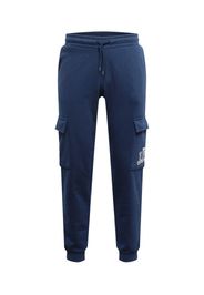 JACK & JONES Pantaloni cargo 'GORDON'  navy / offwhite