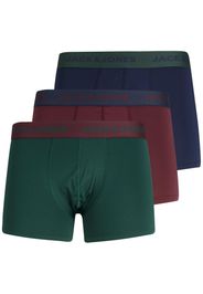 JACK & JONES Boxer  blu scuro / verde / rosso