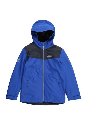 JACK WOLFSKIN Giacca per outdoor 'Snowfrost'  blu / bianco / blu notte