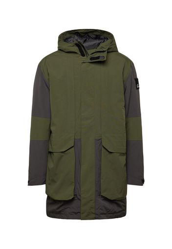 JACK WOLFSKIN Giacca per outdoor 'ALEX'  grigio scuro / verde