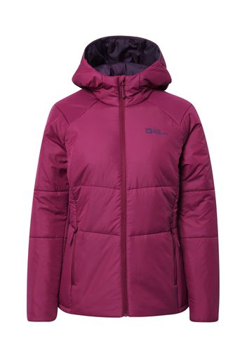 JACK WOLFSKIN Giacca per outdoor 'BERGLAND'  grigio basalto / bacca