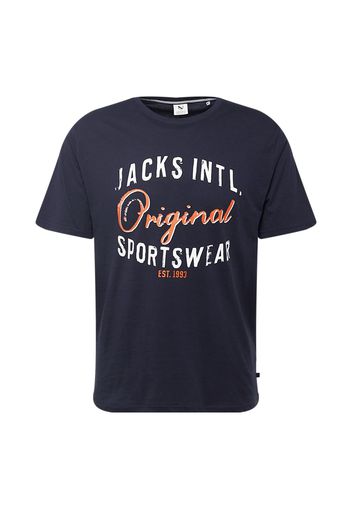 Jack's Maglietta  navy / arancione / bianco