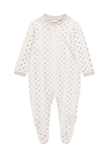 JACKY Tutina / body per bambino  grigio chiaro / bianco