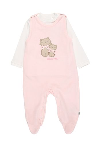 JACKY Tutina / body per bambino  rosa / bianco