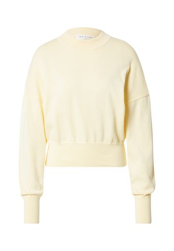 JAN 'N JUNE Pullover 'YIN'  giallo chiaro