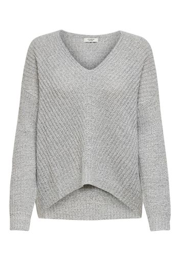 JDY Pullover 'Megan'  grigio chiaro