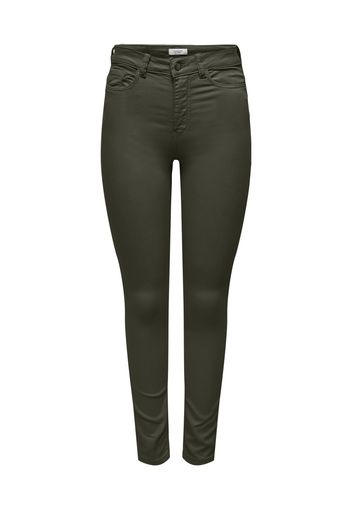 JDY Jeans 'LARA'  verde scuro / marrone chiaro