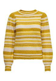 JDY Pullover 'INGEBORG'  giallo / miele / arancione / offwhite