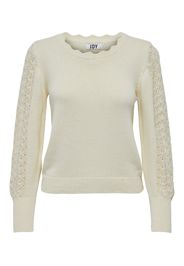 JDY Pullover 'MERINA'  crema