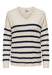 JDY Pullover 'Marco'  marino / bianco lana