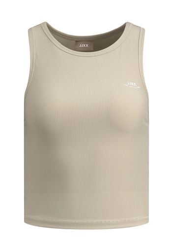 JJXX Top 'ELLINOR'  grigio / bianco