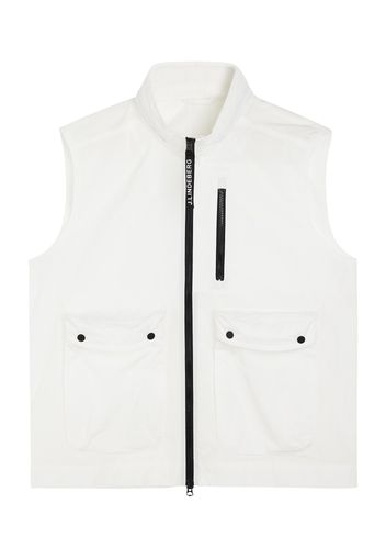 J.Lindeberg Gilet 'Raufa'  nero / bianco