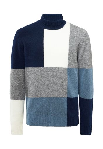 J.Lindeberg Pullover 'Orian'  blu / navy / grigio / bianco