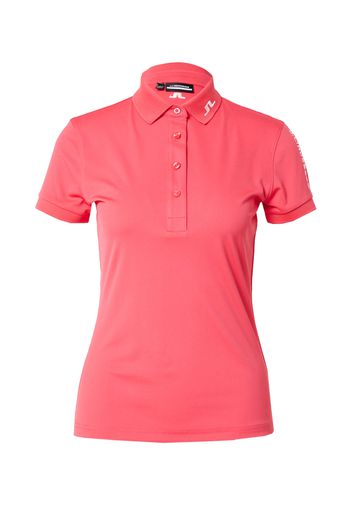 J.Lindeberg Maglia funzionale  rosa neon / bianco