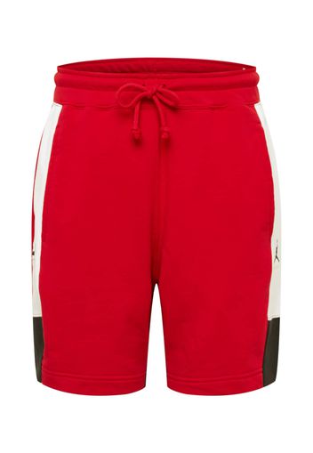 Jordan Pantaloni  rosso / bianco / nero