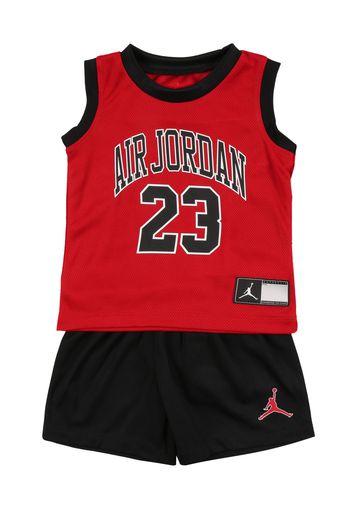 Jordan Completo per l'allenamento  nero / rosso / bianco