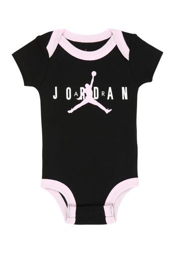 Jordan Set  rosa / nero / bianco