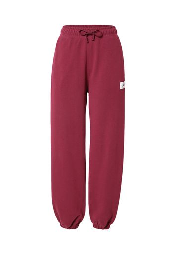 Jordan Pantaloni  rosso scuro