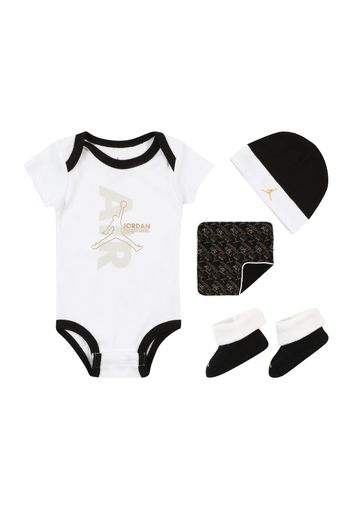 Jordan Set di biancheria  beige / oro / nero / bianco