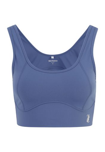 Juicy Couture Sport Reggiseno sportivo 'LAZLO'  blu colomba / argento