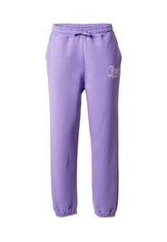 Juicy Couture Sport Pantaloni  lilla chiaro / bianco