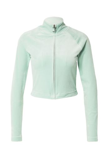 Juicy Couture White Label Giacca di felpa 'LELU'  menta / argento / bianco