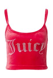 Juicy Couture White Label Top 'RAIN'  lampone / trasparente