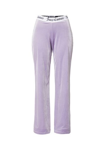 Juicy Couture Pantaloni 'Vicky'  lilla chiaro / nero / bianco