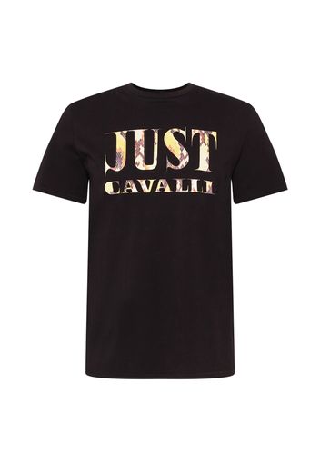 Just Cavalli Maglietta  giallo / bacca / nero