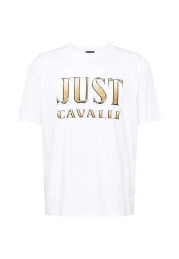 Just Cavalli Maglietta  camoscio / nero / bianco