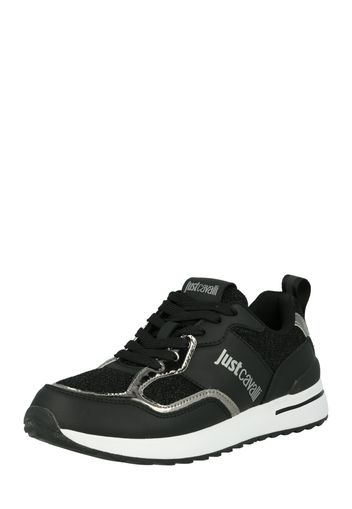 Just Cavalli Sneaker bassa 'ACTION'  grigio argento / nero