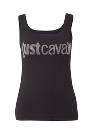 Just Cavalli Top  nero / argento