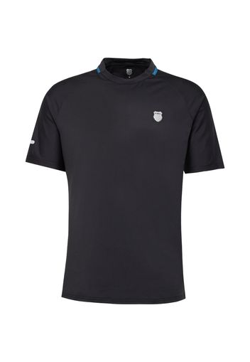 K-Swiss Performance Maglia funzionale 'HYPERCOURT DOUBLE CREW 2'  grigio / nero