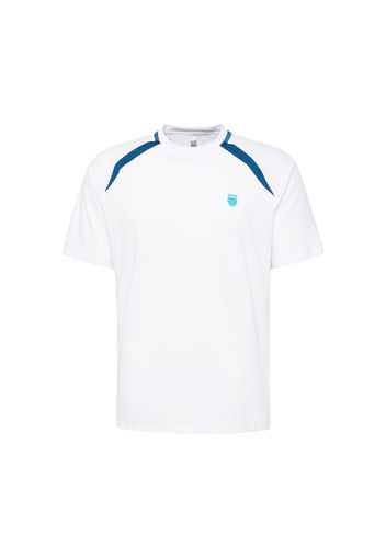 K-Swiss Performance Maglia funzionale 'HYPERCOURT'  blu / acqua / bianco