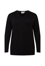 KAFFE CURVE Pullover 'Machi'  nero