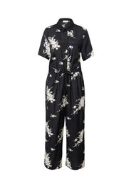 Kaffe Tuta jumpsuit 'Gilla'  nero / bianco