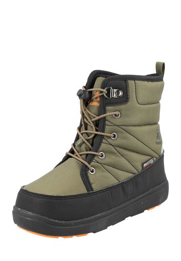Kamik Boots ' LUGE'  oliva / arancione / nero