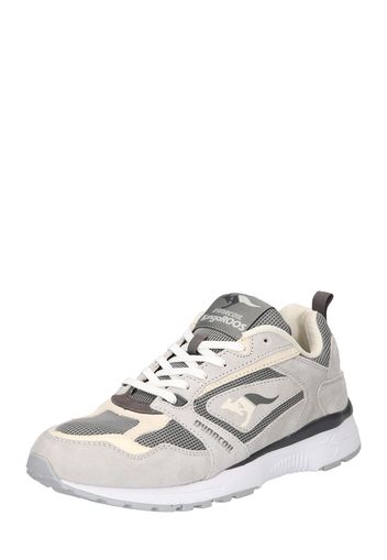 KangaROOS Red Sneaker bassa 'EXO II'  grigio / crema / grigio scuro / bianco