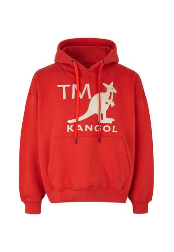 KANGOL Felpa 'Venice'  rosso / bianco naturale