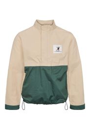 KANGOL Giacca di mezza stagione 'Chicago'  beige / verde / bianco / nero