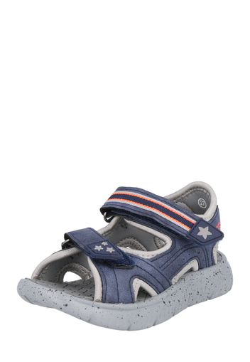 KAPPA Sandalo 'CHIOS'  navy / grigio / arancione neon